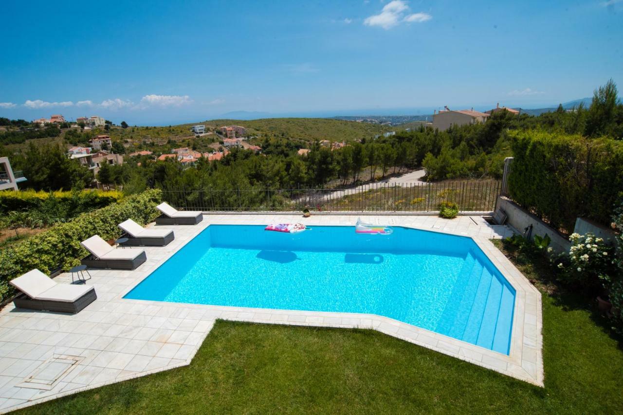 Villa Olympia Vip Dhráfi Exterior foto
